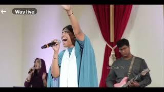 "O Praise the Name...." Emiley is leading the Worship at India Christian Assembly New York (Aug 25)