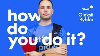 Take the initiative! Attacking playing style of Oleksii Rybka | SETKA CUP Table Tennis