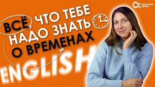 ВСЁ о ВРЕМЕНАХ в английском языке  + примеры