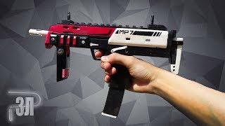 Как сделать H&K MP7 из дерева? CS:GO