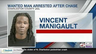 VIDEO: Man wanted for attempted murder arrested in N. Charleston police pursuit
