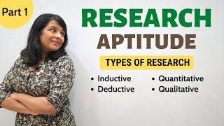 Research Aptitude: As per Latest NTA UGC NET Paper 1 Syllabus (Part 1)