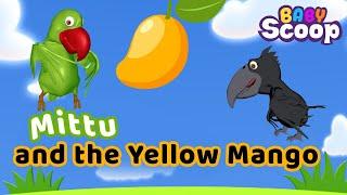 Mittu and the Yellow Mango | Kids Story in English | Class 1 English Chapter