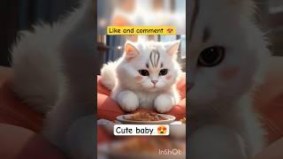 Cutest White Cat Ever?  You Decide! | #CatShorts #MEMEDOSE.DAILY2