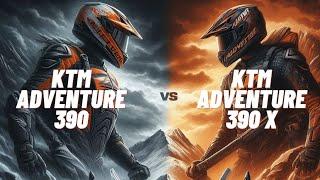 KTM 390 ADV Vs. ADV X  2025 | Which 390 ADV you will prefer? | #ktm390adventure #ktm390adventurex