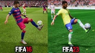 PRACTICE ARENA Evolution From FIFA 10 TO 23