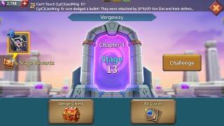 Lords mobile Vergeway chapter 4 stage 13