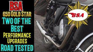 BSA 650 Gold Star Transformation, The 2 most worthwhile modifications SO FAR!