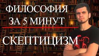 ФИЛОСОФИЯ ЗА 5 МИНУТ | Скептицизм