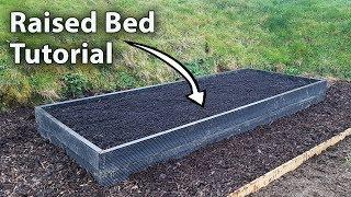 How to Build a Raised Bed for Growing Vegetables