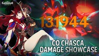 CHASCA C0 DAMAGE ON MULTIPLE BOSSES!!| Genshin Impact Chasca