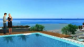 Newly built flat for sale in Limassol in front of the sea