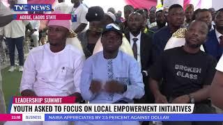 Leadership Summit: Advocates Call For More Youth Involvement In Nation Building