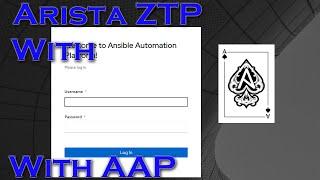 Arista Zero Touch Provisioning Using The Ansible Automation Platform