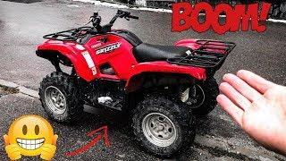 VA PREZINT ATV-UL MEU !!  Yamaha Grizzly 2014 700cc 