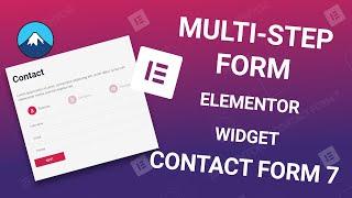 Contact Form 7 Multi Step Elementor Widget