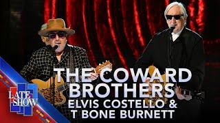 "Like Licorice" - The Coward Brothers (Elvis Costello & T Bone Burnett) - LIVE on The Late Show