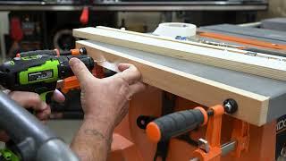 How to Get MORE Capacity of Your Table Saw / Woodworking