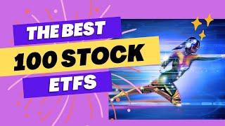 Best 20-100 Stock ETFs with 100 or fewer stocks beat the indexes? Best performance sub 100 stock ETF