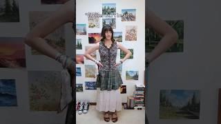 ️ "Clothes Can't be Art." #fashion #style #fashionart #styleartists #hippiestyle #outfitinspo