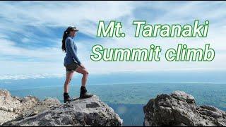 Mt. Taranaki summit climb - The Lonely Mountain