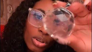 Asmr Halloween Tiktok Live Crystal Focus, Makeup, Shaving Cream, Eye Exam, Mic Scratching & Brushing