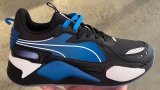 Puma RSX Playstation Black Blue Shoes