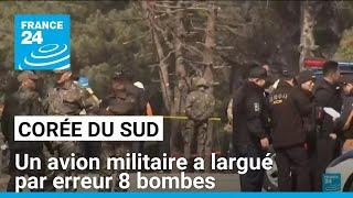 Corée du Sud : un avion militaire a largué par erreur 8 bombes, blessant des civils • FRANCE 24