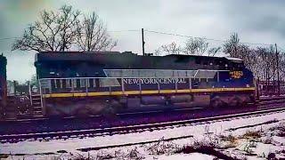 New York Central Heritage Unit! CN Tanker Train w Ex Citirail Unit! CP Train DPU Alright + Much More