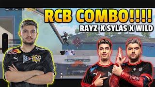 PUBG Mobile Turkey : RCB Combo!!!! RayZ  x Sylas  x Wild