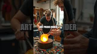 The Hidden Reflection: A Celebrity's Glass Creation