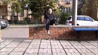 Паркур обучение по выполнению элемента Дэш. Parkour, Dash Tutorial