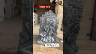 Black Marble Shiva statue | Mahadev marble statue | marble sculpture #shiv #mahakal #shorts #video