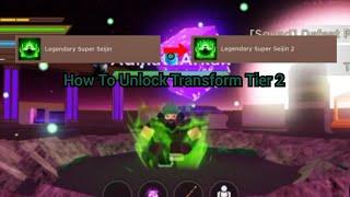 How To Unlock Transform Tier 2 in Dragon Blox