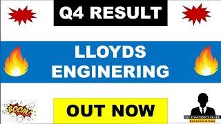 Lloyds Engineering Q4 Results 2025 | Lloyds Engineering Results Today | Lloyds engineering Works Ltd