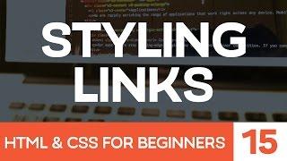 HTML & CSS for Beginners Part 15: How to style links