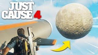 Just Cause 4 - NUKING THE MOON STUNT!