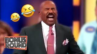 HILARIOUS Family Feud Answers With STEVE HARVEY! PART 1