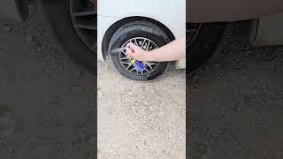 Wd-40 make tire BLACK AGAIN