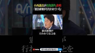 Representative Konishi: "The destruction of the Constitution is unprecedented even in modern cons...