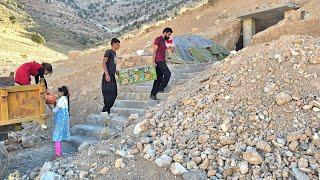 in nomadic drama, tough decision of engineer for nomadic family to return to cave for living