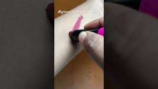 Myglamm matte rush lipstick (tipsy in Tuscany) #lipsticklover #lipstickswatch