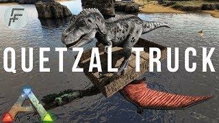 Quetzal Truck - ARK: Survival Evolved Cinematic Game Play