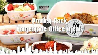 How To Make Protein Pack Homemade Office Meal | Share Food Singapore