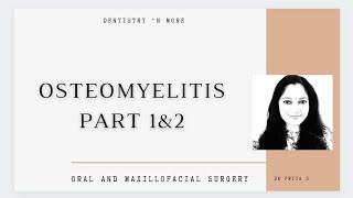 OSTEOMYELITIS