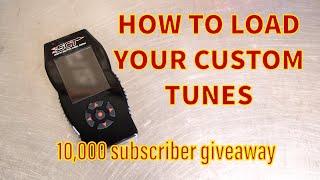 HOW TO LOAD CUSTOM TUNES on your SCT.....10,000 subscriber GIVEAWAY!!!