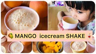  MANGO icecream SHAKEJUST 3 INGREDIENTS 