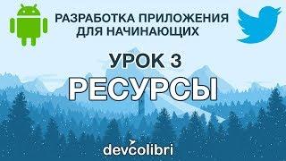 Разработка Android приложения Twitter. Урок 3: Работа с ресурсами папки res/values. Локализация.