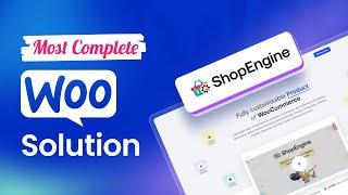 Introducing ShopEngine Pro - A Complete WooCommerce Solution for Elementor