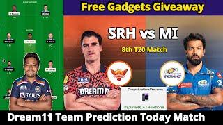 SRH vs MI Dream11 Prediction | srh vs mi Dream11 | srh vs mi Dream11 Prediction Today